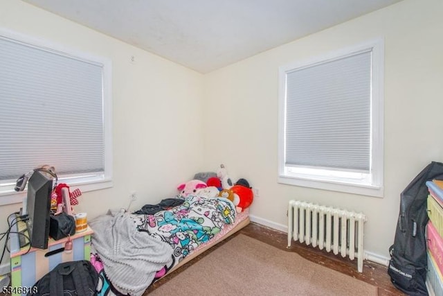 13 Franklin Pl, Wanaque Boro, NJ 07420 - bedroom with radiator, carpet, and baseboards