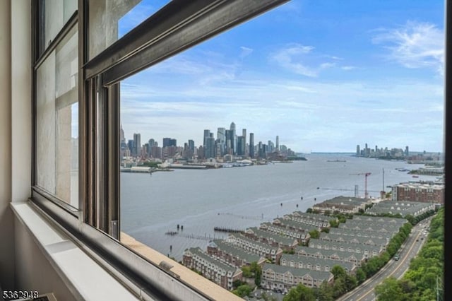 7002 Kennedy Blvd Unit 36G, Guttenberg Town, NJ 07093 - water view featuring city skyline