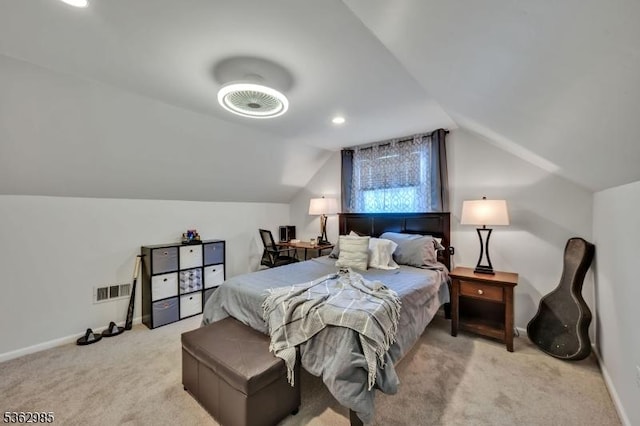 500 Charlestown Rd, Bethlehem Twp, NJ 08827 - bedroom with lofted ceiling and carpet flooring