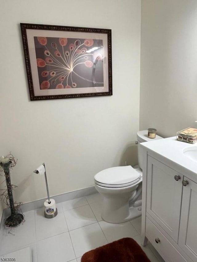 2 Claridge Dr Unit 7Ie, Verona Twp, NJ 07044 - half bath featuring vanity and tile patterned floors