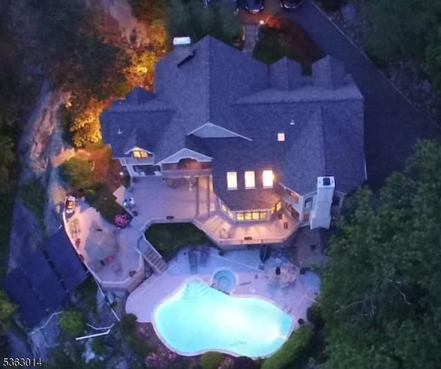 6 Summit Ter, Kinnelon Boro, NJ 07405 - view of property location featuring a pool area