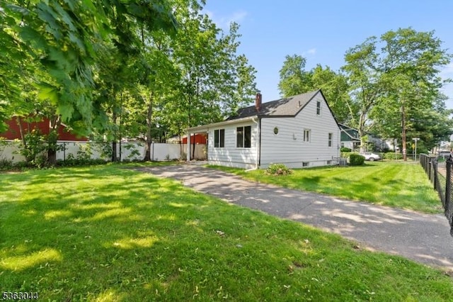 856 Maurice Ave, Rahway City, NJ 07065 - view of property exterior featuring a chimney