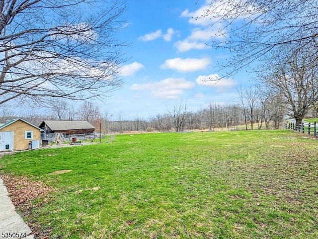 150 Mt Salem Rd, Wantage Twp, NJ 07461 - view of yard with an outdoor structure