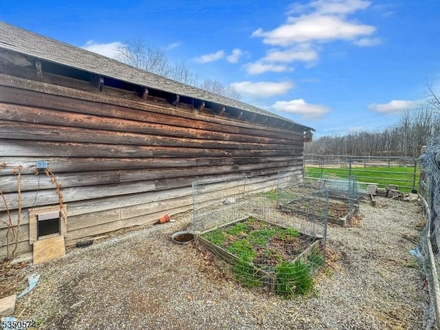 150 Mt Salem Rd, Wantage Twp, NJ 07461 - view of yard featuring a vegetable garden