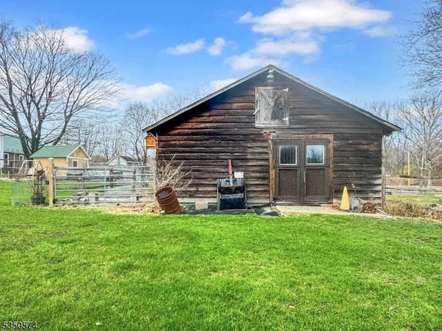 150 Mt Salem Rd, Wantage Twp, NJ 07461 - rear view of house with an outbuilding