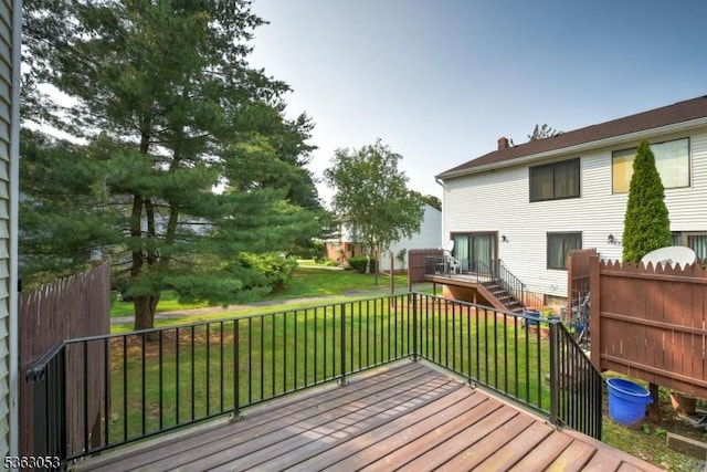 902E Merritt Dr, Hillsborough Twp, NJ 08844 - view of wooden terrace