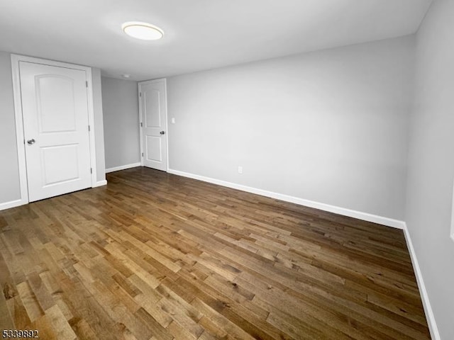54 Coykendall Rd, Wantage Twp, NJ 07461 - spare room with wood finished floors and baseboards