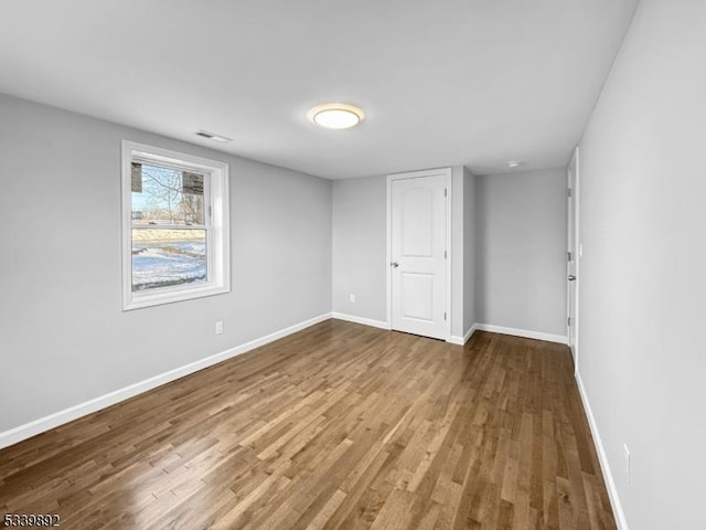 54 Coykendall Rd, Wantage Twp, NJ 07461 - empty room with wood finished floors and baseboards