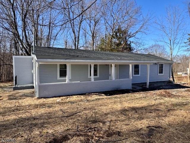 54 Coykendall Rd, Wantage Twp, NJ 07461 - view of front of property with roof with shingles and a porch