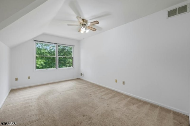 31 Park Edge, Berkeley Heights Twp, NJ 07922 - bonus room with carpet flooring, lofted ceiling, and a ceiling fan