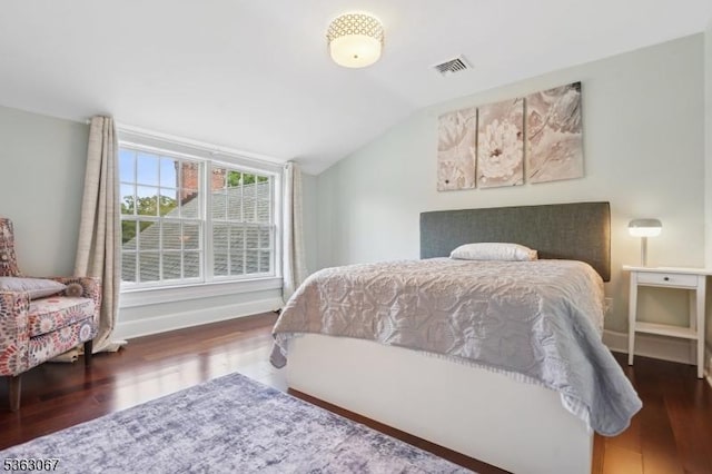 34 Oak Bend Rd, West Orange Twp, NJ 07052 - bedroom with wood finished floors and vaulted ceiling