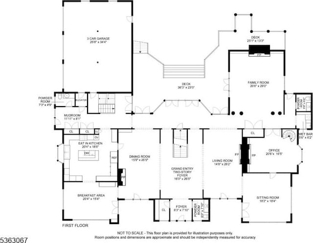 34 Oak Bend Rd, West Orange Twp, NJ 07052 - view of property floor plan