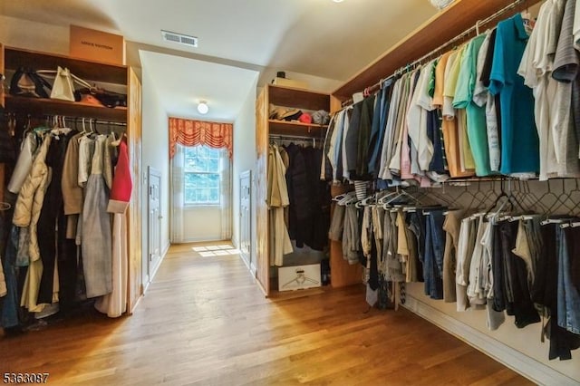 42 Stephens Mill Rd, Mount Olive Twp, NJ 07840 - walk in closet with light wood-style flooring