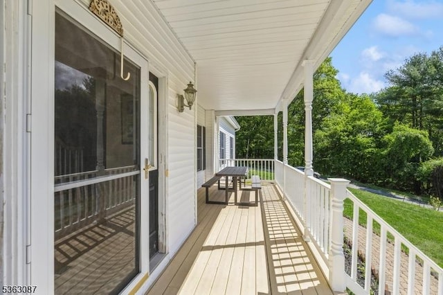 42 Stephens Mill Rd, Mount Olive Twp, NJ 07840 - view of porch