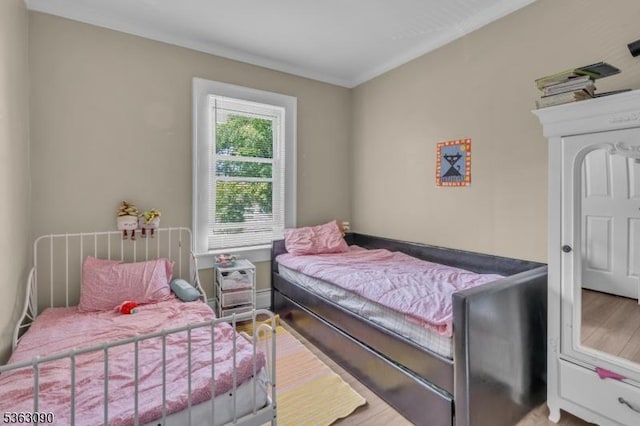 451 Centre St, Nutley Twp, NJ 07110 - bedroom with wood finished floors