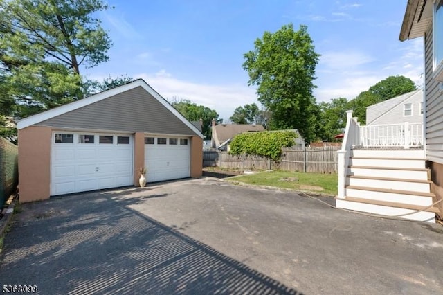 1250 Wildwood Ter, Union Twp, NJ 07083 - view of detached garage