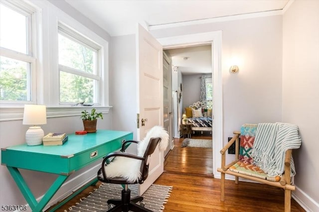 1 Walden Pl, Montclair Twp, NJ 07042 - office space featuring light wood finished floors, healthy amount of natural light, and baseboards