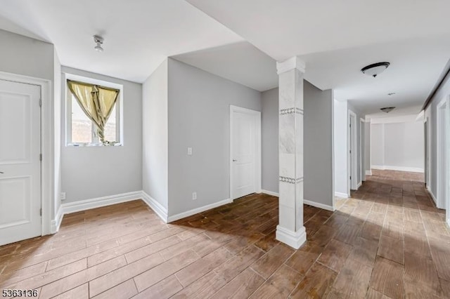69 Summit Rd, Elizabeth City, NJ 07208 - entrance foyer featuring wood finished floors and baseboards