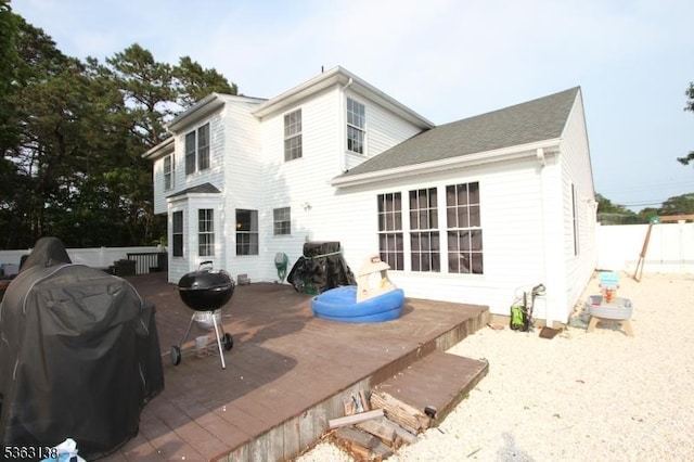 132 Sloop Rd, Stafford Twp, NJ 08050 - view of rear view of property