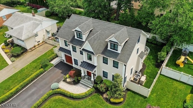 120 Cottage Pl, Westfield Town, NJ 07090 - view from above of property