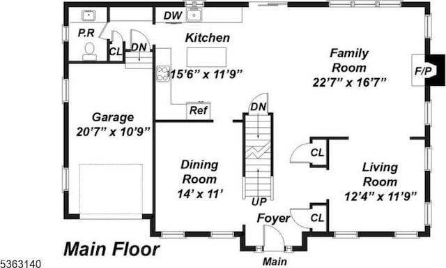 120 Cottage Pl, Westfield Town, NJ 07090 - room layout