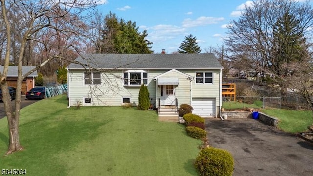 304 Lilac Ct, Bridgewater Twp, NJ 08807 - raised ranch featuring driveway and a chimney