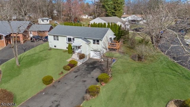 304 Lilac Ct, Bridgewater Twp, NJ 08807 - aerial perspective of suburban area