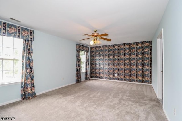8 Staudt Ct, Franklin Twp, NJ 08873 - carpeted empty room featuring a ceiling fan and baseboards
