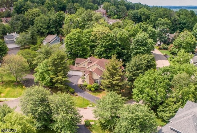 21 Stafford Ln, Bedminster Twp, NJ 07921 - drone / aerial view of a forest