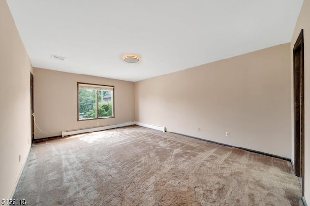 23 Bohnert Pl, Waldwick Boro, NJ 07463 - carpeted spare room with baseboards