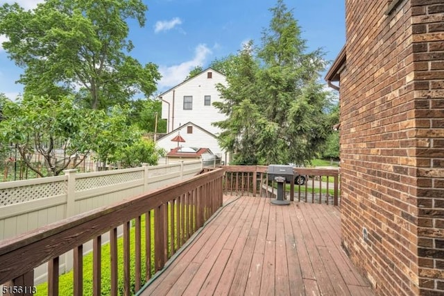 23 Bohnert Pl, Waldwick Boro, NJ 07463 - view of wooden deck