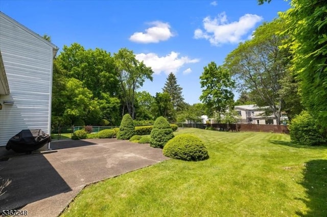 45 Churchill Rd, Cresskill Boro, NJ 07626 - view of yard with a patio area