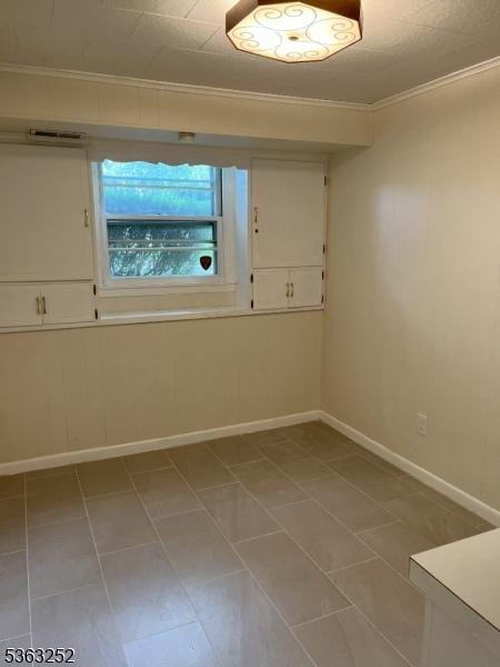 2 Perry Rd, Bloomfield Twp, NJ 07003 - unfurnished room featuring crown molding and baseboards