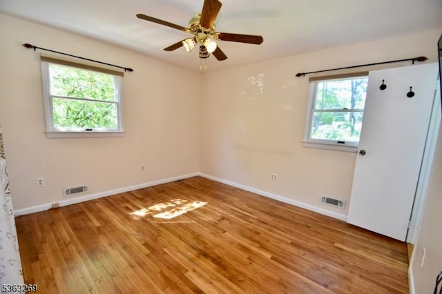 18 Apollo Dr, Jefferson Twp, NJ 07438 - unfurnished room featuring light wood-style floors and a ceiling fan