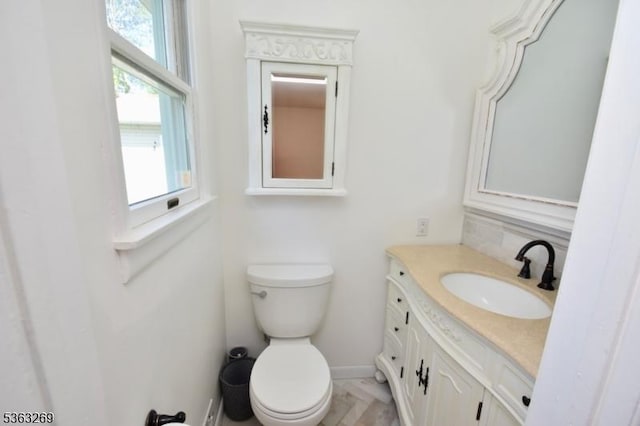 18 Apollo Dr, Jefferson Twp, NJ 07438 - bathroom with vanity and decorative backsplash