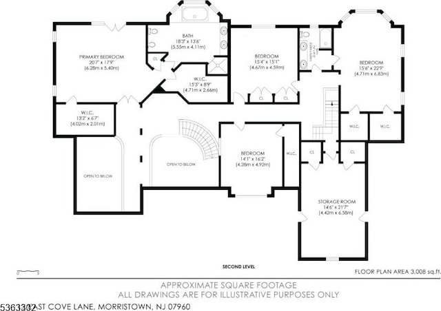 13 E Cove Ln, Morris Twp, NJ 07960 - room layout