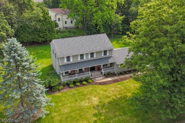 50 Van Schaik Ln, Wyckoff Twp, NJ 07481 - view from above of property
