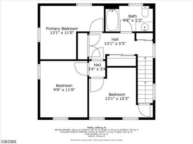 14 Prospect Pl, Morris Twp, NJ 07960 - view of floor plan / room layout