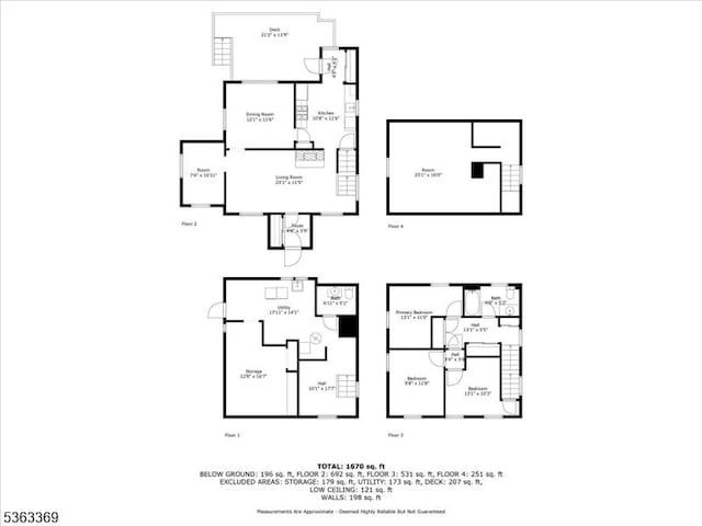 14 Prospect Pl, Morris Twp, NJ 07960 - view of property floor plan