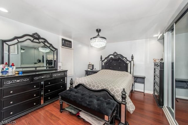 56 Holsman St Unit 2, Paterson City, NJ 07522 - bedroom with wood finished floors and recessed lighting