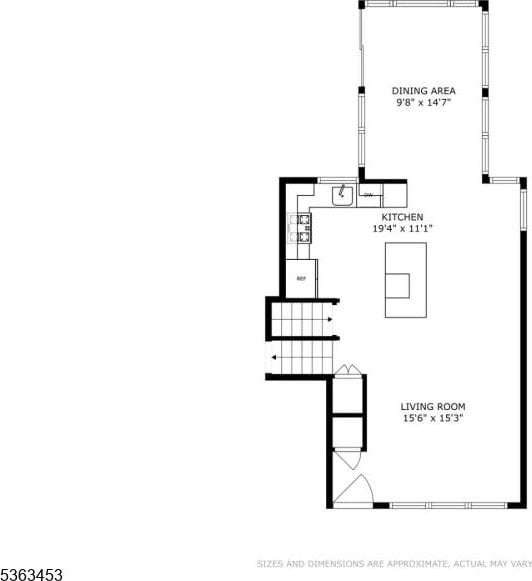 76 W Valley View Dr, Morristown Town, NJ 07960 - view of room layout