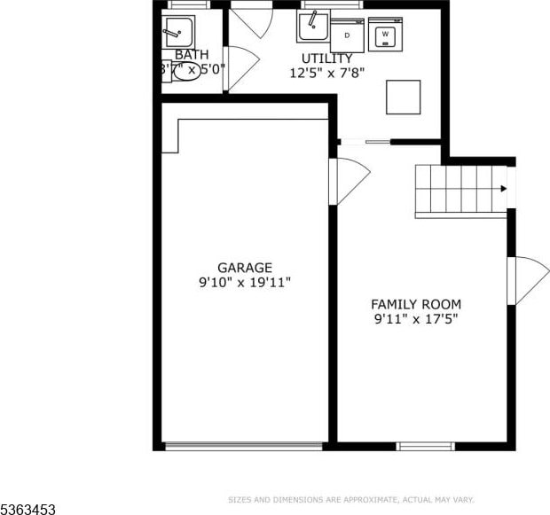 76 W Valley View Dr, Morristown Town, NJ 07960 - view of room layout