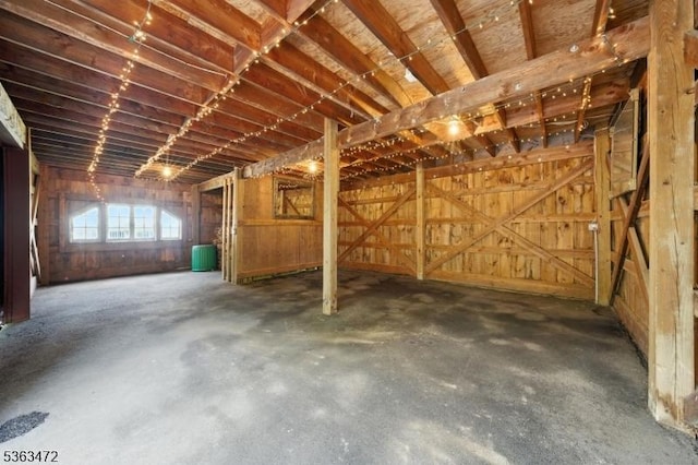 34 Millbrook Rd, Harding Twp, NJ 07976 - miscellaneous room with unfinished concrete flooring