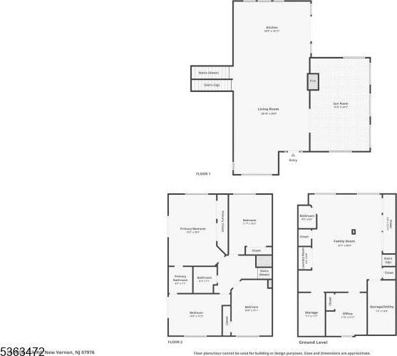 34 Millbrook Rd, Harding Twp, NJ 07976 - view of floor plan / room layout