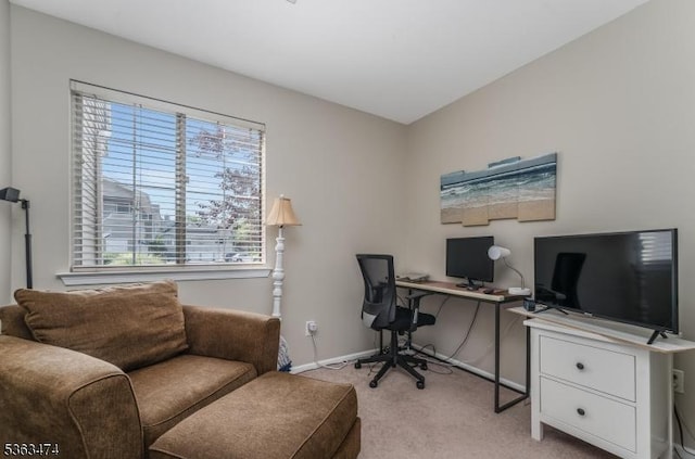 47 Crestmont Rd, Bedminster Twp, NJ 07921 - office with light carpet and baseboards