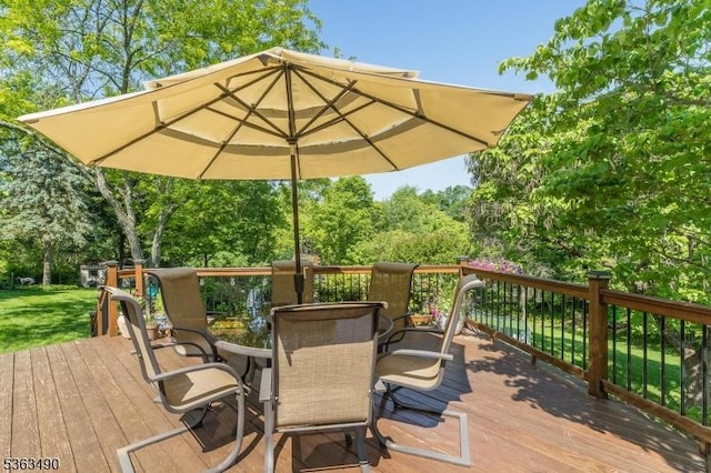 5 Fisher Ct, Raritan Twp, NJ 08822 - wooden terrace featuring outdoor dining space