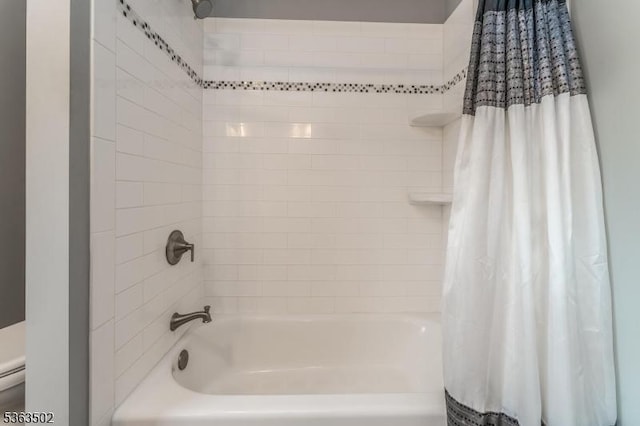 4 Fisher Ct, Raritan Twp, NJ 08822 - full bath with shower / bathtub combination with curtain