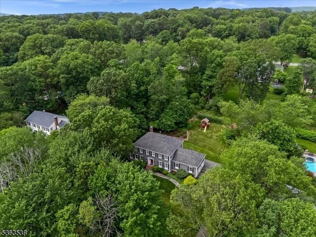 5 Brendan Dr, Mount Olive Twp, NJ 07836 - aerial overview of property's location with a forest