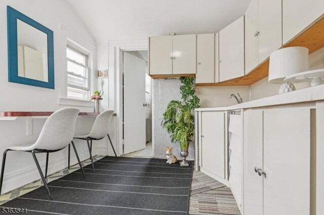 255 Ampere Pkwy, Bloomfield Twp, NJ 07003 - kitchen with white cabinets and light countertops