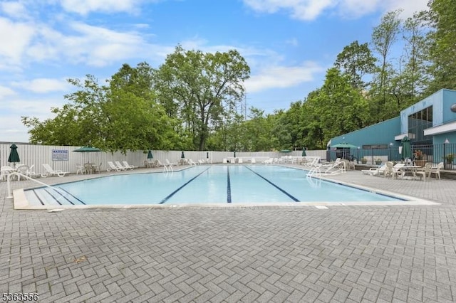 2467 State Route 10, Parsippany-Troy Hills Twp, NJ 07950 - community pool with a patio area